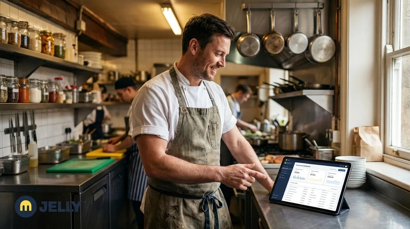 Build a Procurement Dashboard for UK Food Businesses | Jelly
