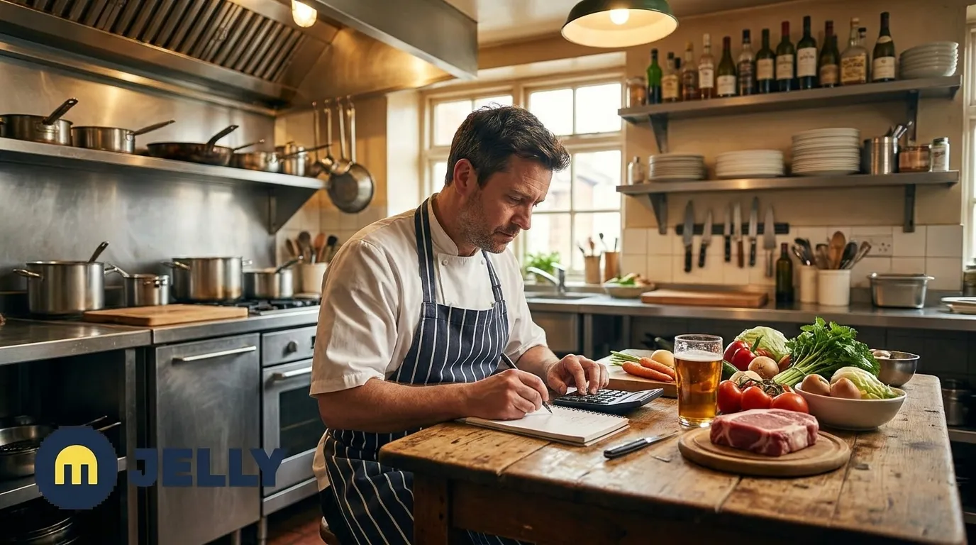 Calculate Gross Profit Per Dish: UK Restaurant Guide | Jelly